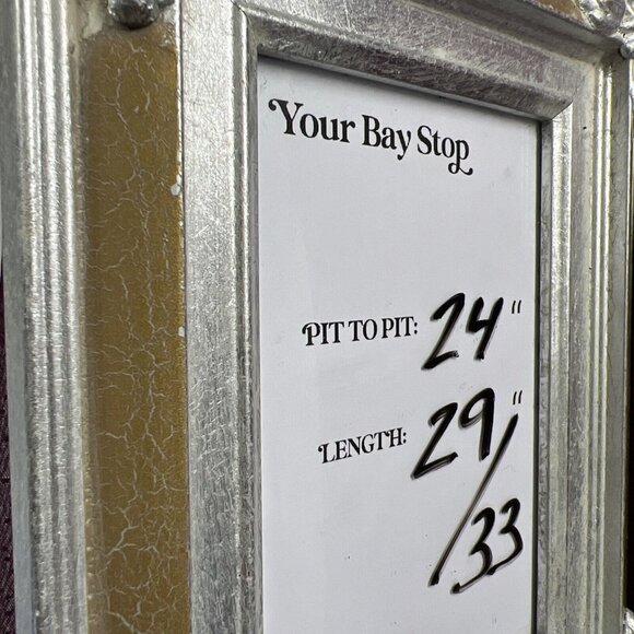 LOGO Lori Goldstein Two Piece Set Tank & Sheer Overlay Top XL Purple Pink L/S - Picture 10 of 11